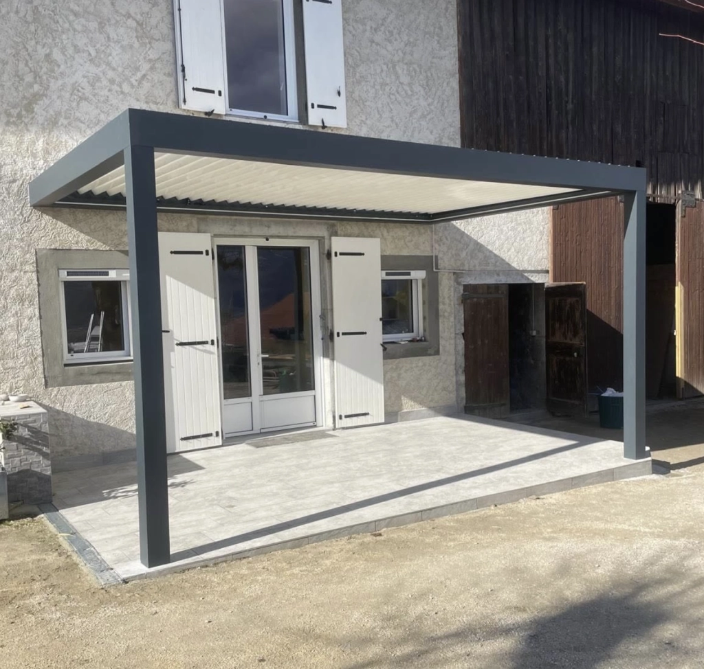 Pergolas Grenoble - Installer une pergola bioclimatique à Domène